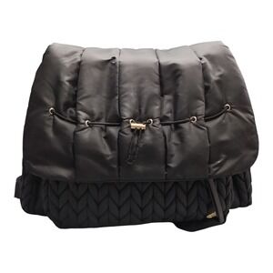 Happ Brand Levy Backpack Baby Diaper Bag Womens Black Adjustable Shoulder Strap